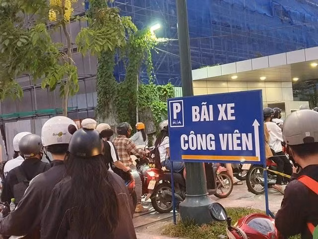 Cần phải lưu ý chỗ gửi xe khi đi countdown