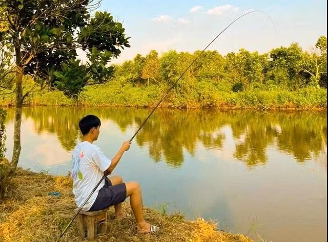 Rèn luyện tính kiên nhẫn với trò câu cá