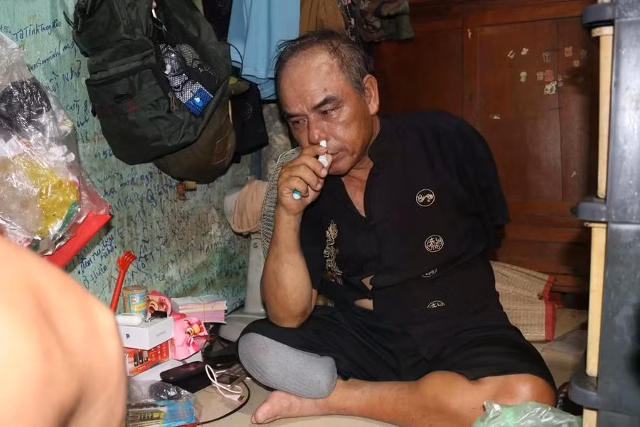 Ông Thạch gắn bó với "xóm vé số" 21 năm