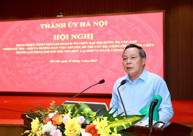 Phó Bí thư Thường trực Thành uỷ Hà Nội Nguyễn Văn Phong. Ảnh: PV. Phó Bí thư Thường trực Thành uỷ Hà Nội Nguyễn Văn Phong. Ảnh: PV.