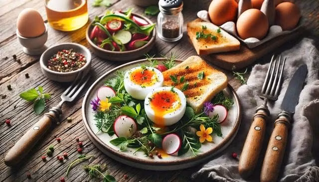 Trứng luộc lòng đào giữ lại nhiều chất dinh dưỡng có lợi nhất