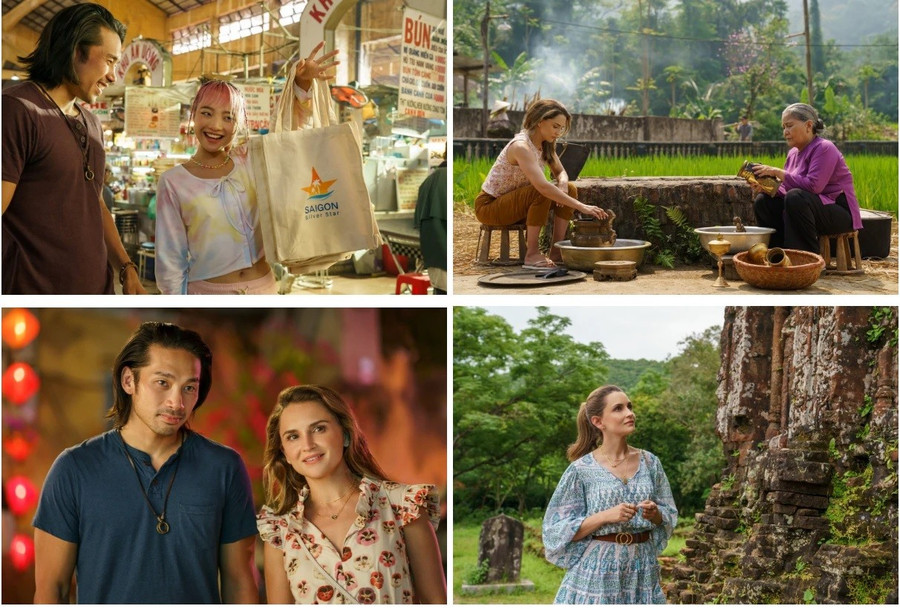 Loạt điểm đến của Việt Nam xuất hiện trong bộ phim nổi tiếng "A tourist's guide to love." (Ảnh: Đoàn làm phim) 213.jpg