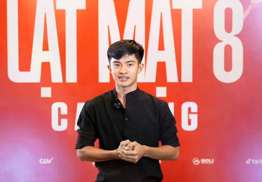 Trước đó, TikToker Lê Tuấn Khang cũng từng gây chú ý khi đến casting phim Lật mặt 8