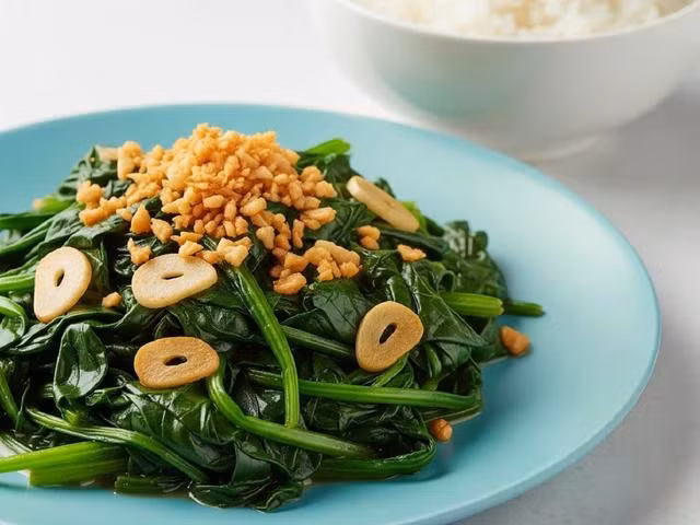 Rau chân vịt chứa chất chống ô xy hóa mạnh alpha-lipoic acid (ALA), có khả năng tăng độ nhạy insulin và giảm căng thẳng ô xy hóa