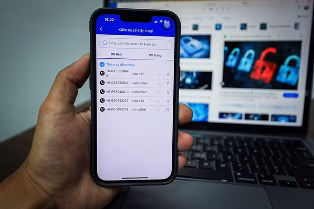 Người dân có thể dùng phần mềm chống lừa đảo nTrust để nhận diện nhanh, báo cáo các tài khoản có dấu hiệu nghi ngờ