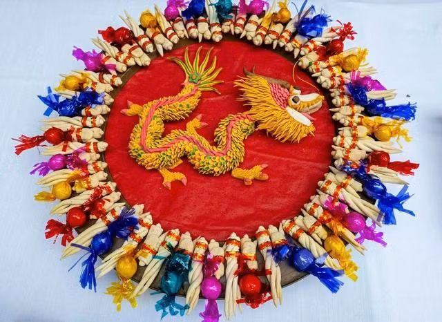 Sản phẩm bánh cung đình Huế trình diễn tại TP.Milan