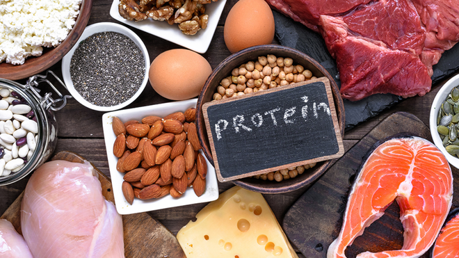 Các thực phẩm giàu protein. (Ảnh: onlymyhealth) Các thực phẩm giàu protein. (Ảnh: onlymyhealth)