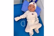 Bé trai sơ sinh nặng 3,3 kg bị bỏ rơi trước cổng Tịnh xá Ngọc Nghiêm