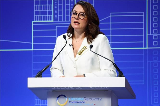Phó Thủ tướng Ukraine Yulia Svyrydenko. Ảnh: AFP/TTXVN pho-thu-tuong-ukraine-yulia-svyrydenco-anh-afp-ttxvn.jpg