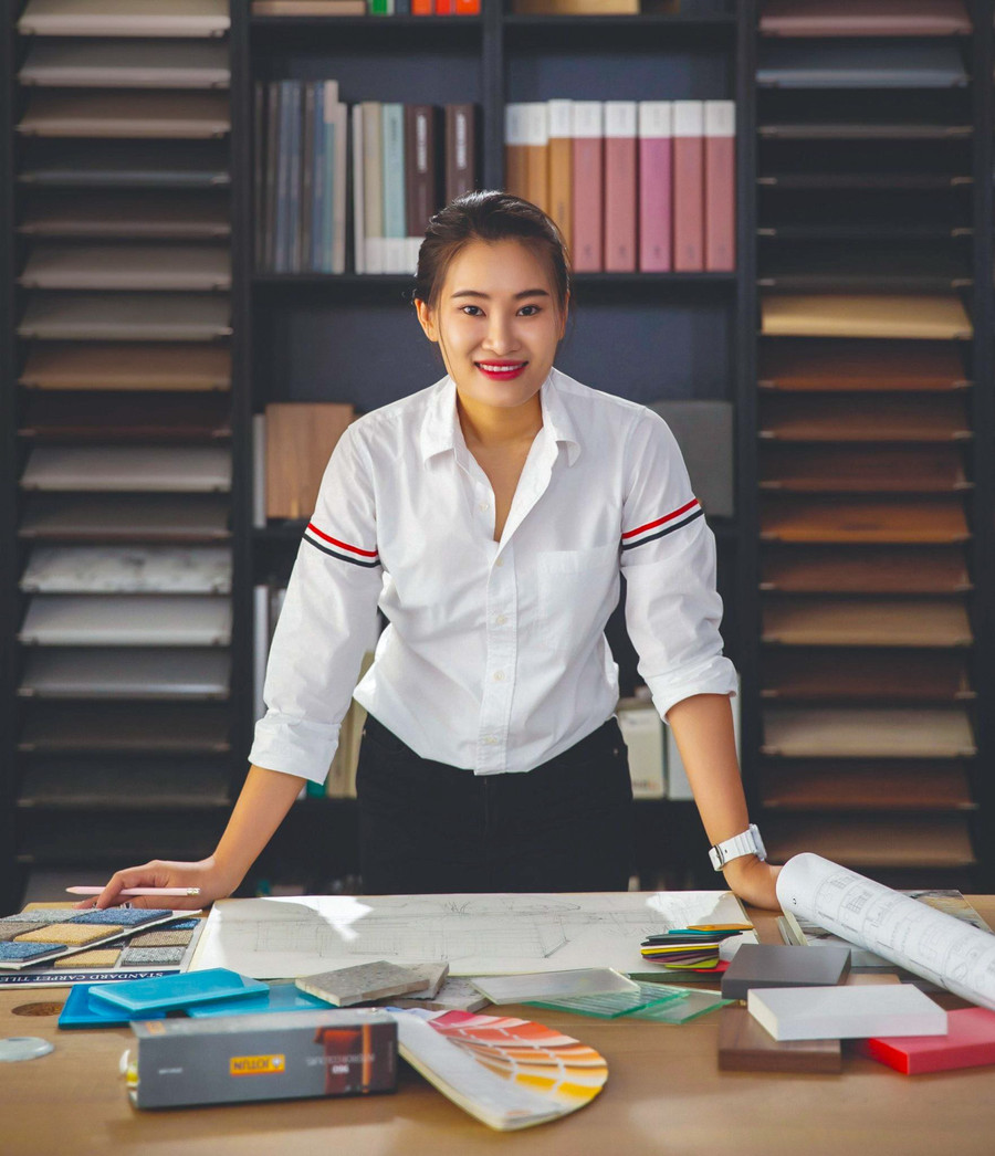 Nữ kiến trúc sư Hoàng Như Yến. Ảnh: NVCC img-1148.jpg