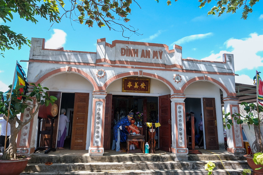 Đình An Mỹ cũng là nơi in đậm dấu ấn của lớp người Bình Định lên khai khẩn vùng đất An Phú. Ảnh: Hoàng Ngọc dscf1789.jpg