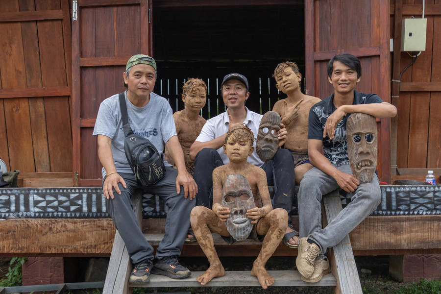 Mo Hra-Dap Community Village imponerer fotografer. Foto: Minh Chau h-1.jpg