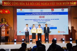 Sinh viên Trường Đại học Quy Nhơn giành 8 giải thưởng khoa học và công nghệ cấp Bộ