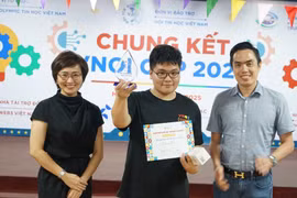 Thí sinh Lê Kiến Thành đã xuất sắc giành Cúp Bạc với tổng 9.250 điểm