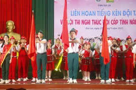 Liên hoan tiếng kèn Đội ta và thi nghi thức Đội cấp tỉnh 2025