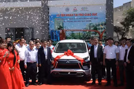 Tiếp nhận xe Mitsubishi Xpander phục vụ đào tạo ngành Công nghệ kỹ thuật ô tô