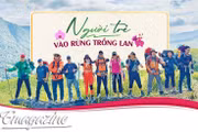 Người trẻ vào rừng trồng lan