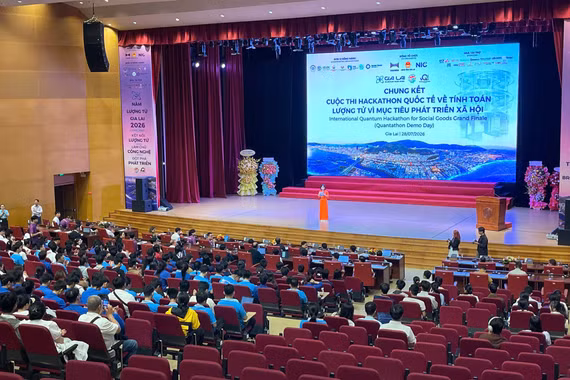 Chung kết Cuộc thi Hackathon quốc tế về tính toán lượng tử vì mục tiêu phát triển xã hội