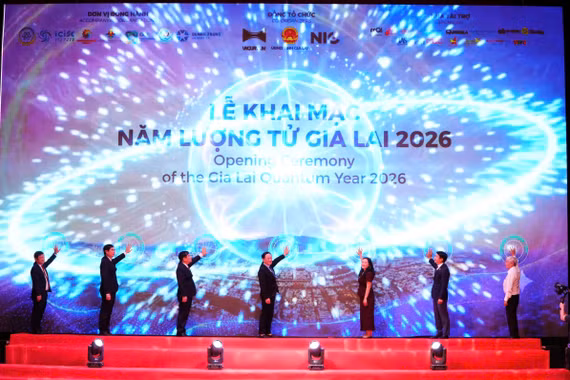 Khai mạc Năm Lượng tử Gia Lai 2026 và trao giải cuộc thi Hackathon quốc tế về tính toán lượng tử