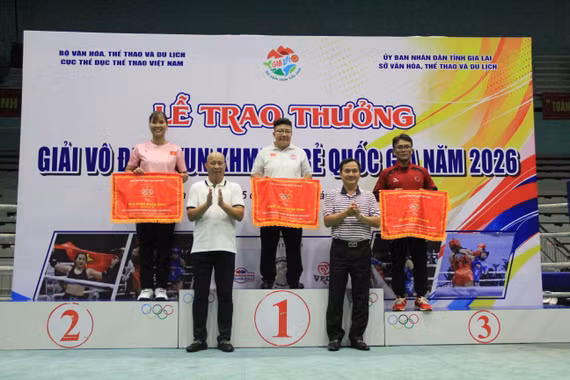 Gia Lai giành 4 huy chương vàng tại Giải vô địch Kun Khmer trẻ quốc gia năm 2026