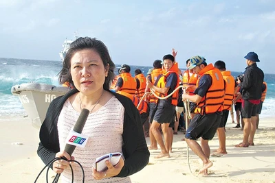 Tác nghiệp ở Trường Sa