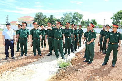 Sắp xếp, tổ chức quân sự địa phương: Đảm bảo ổn định, hiệu quả, đáp ứng yêu cầu nhiệm vụ