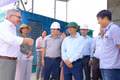 Phó Chủ tịch UBND tỉnh Nguyễn Tự Công Hoàng kiểm tra tiến độ một số dự án tại Becamex Bình Định