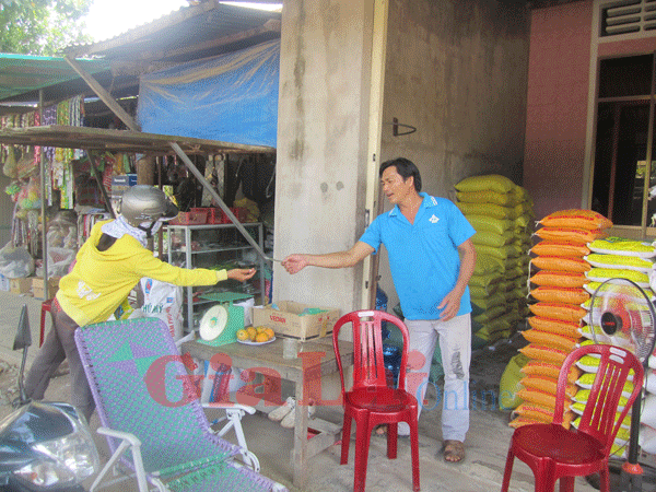  Đinh Công Sơn-một nông dân tích cực tham gia các hoạt động xã hội tại địa phương. Ảnh: Hồng Sơn