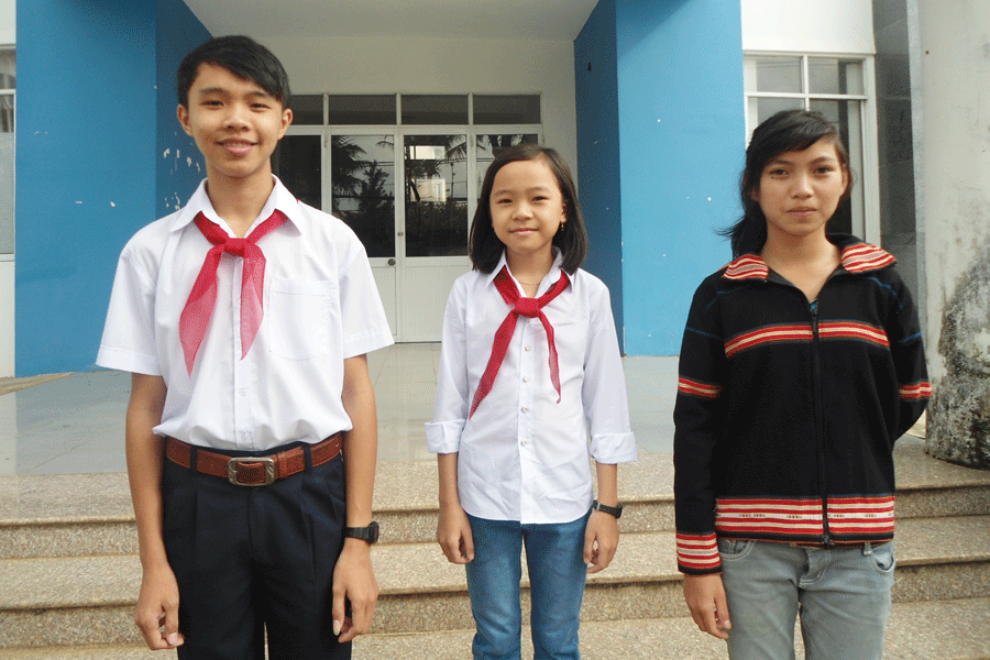 3 đại biểu Gia Lai tham gia liên hoan toàn quốc. Ảnh: H’Yuên