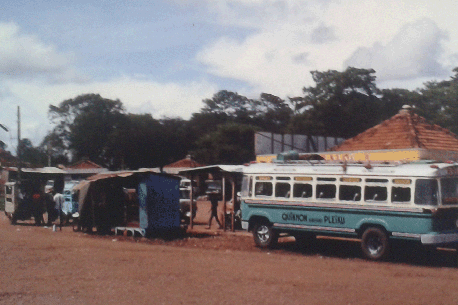 Bến xe Pleiku trước đây. Bến xe Pleiku trước đây.