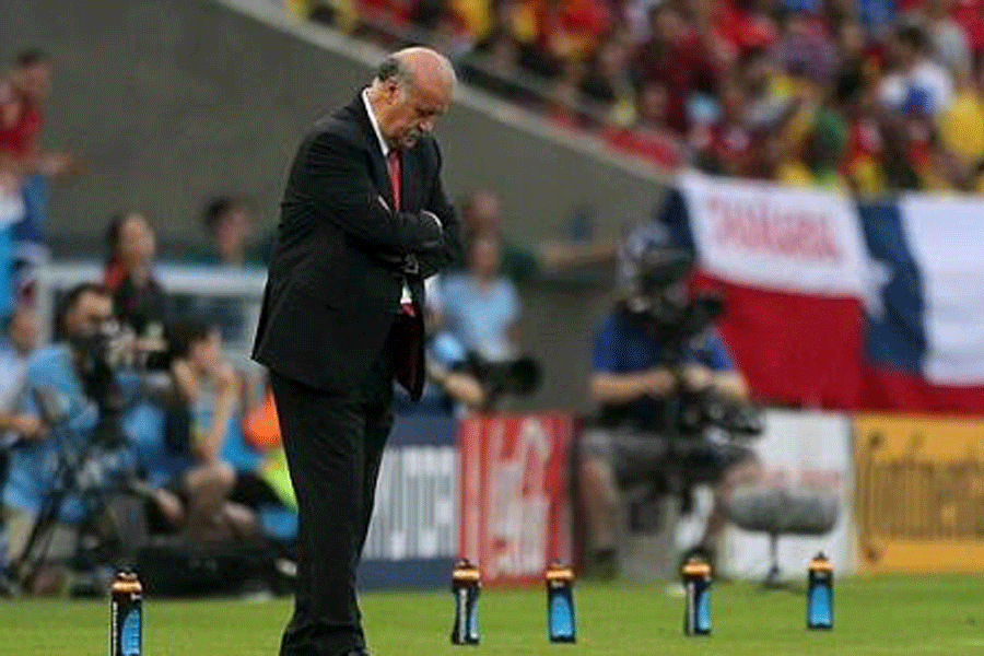 Del Bosque đã không thể vực dậy tập thể đã rệu rã.