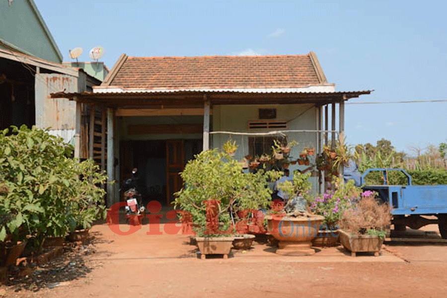 Nơi thờ tự anh hùng Kpă Klơng. Ảnh Minh Triều