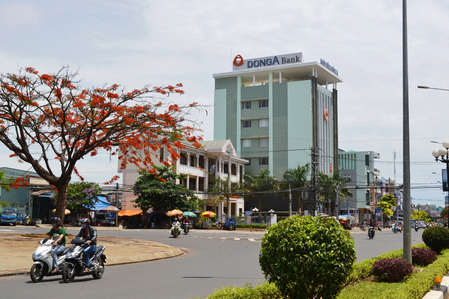 Một góc Pleiku hôm nay. Ảnh: Lê Hòa