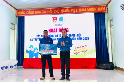 Truyền thông về an ninh nông thôn năm 2025 tại xã Chư Don