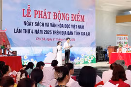 Gia Lai: Phát động điểm Ngày Sách và Văn hóa đọc Việt Nam lần thứ 4 năm 2025