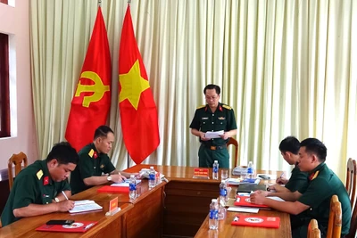 Kiểm sát việc thi hành án treo tại Trung đoàn 28, Sư đoàn 10
