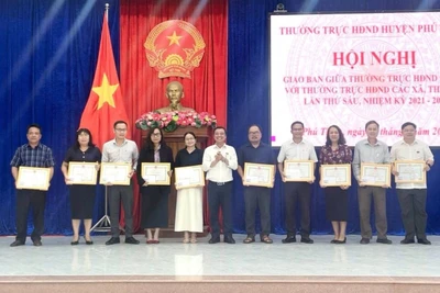 Phú Thiện: 33 tập thể, cá nhân có thành tích xuất sắc trong hoạt động HĐND 2 cấp 
