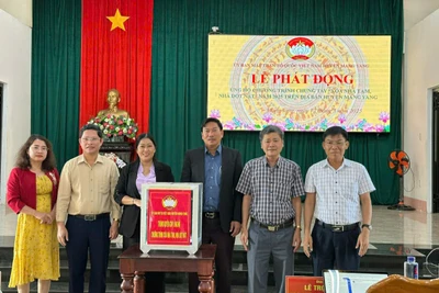 Gia Lai: Các địa phương phát động ủng hộ xóa nhà tạm, dột nát, khởi công và bàn giao nhà cho hộ nghèo