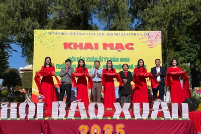 Gia Lai khai mạc Hội báo Xuân Ất Tỵ 2025