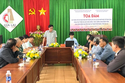 Tọa đàm về thành lập câu lạc bộ nghề điêu khắc gỗ dân gian tại TP. Pleiku