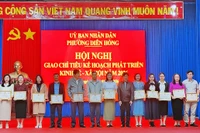 Phường Diên Hồng đề ra 21 chỉ tiêu, phấn đấu tăng trưởng GRDP trên 10,26% trong năm 2026.