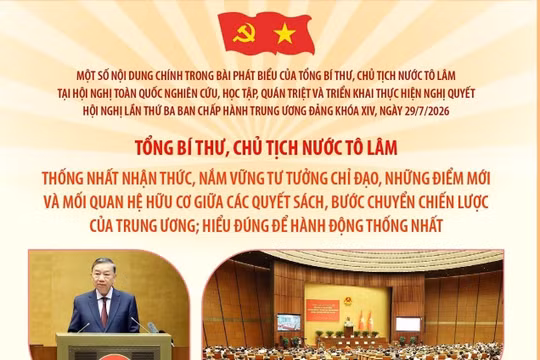 Tổng Bí thư, Chủ tịch nước Tô Lâm: Các quyết sách của Trung ương là một hệ thống liên thông, gắn kết