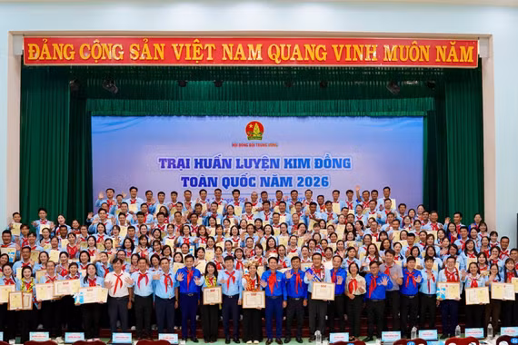Một tuần “rèn nghề” đáng nhớ của những tổng phụ trách Đội