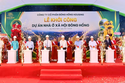 Gia Lai: Khởi công Dự án nhà ở xã hội Bông Hồng 