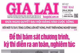 Báo Gia Lai số thứ hai ngày 29-6-2026