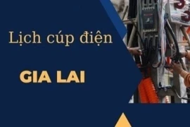 Lịch cúp điện trên địa bàn tỉnh Gia Lai từ ngày 21 đến 27-5