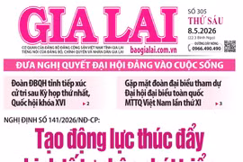Báo Gia Lai số thứ sáu ngày 8-5-2026