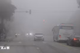 Thời tiết ngày 22/1: Bắc Bộ và Trung Bộ mưa nhỏ, trời nhiều sương mù