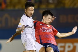 Bảng xếp hạng V-League: CLB CAHN thắng ngược áp sát tốp 3, Bình Dương 'chìm nghỉm' ở nửa sau