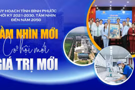 Quy hoạch tỉnh Bình Phước thời kỳ 2021-2030, tầm nhìn đến năm 2050: TẦM NHÌN MỚI, CƠ HỘI MỚI, GIÁ TRỊ MỚI